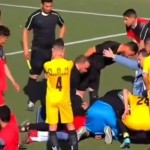 وفاة لاعب جزائري بعد إصابة مروعة في الملعب