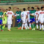 خطأ كوميدي من حارس المقاصة في مباراة الزمالك