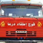 إخماد خمسة حرائق في درعا