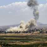 سلسلة انفجارات.. هجوم صاروخي يستهدف قاعدة أمريكية في أكبر حقل نفطي شرقي سورية