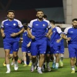 منتخب سورية الأول بكرة القدم في مواجهة نظيره البحريني اليوم في مباراة ودية