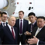 قبل جولة أمام الصواريخ الفضائية.. بوتين يكشف عن أحد أسباب زيارة زعيم كوريا الشمالية إلى روسيا...وهذه أبرز تصريحات الطرفين في مستهل المفاوضات