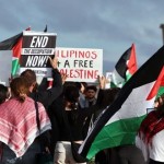 مظاهرة واعتصامات في أستراليا وإسبانيا تضامناً مع الشعب الفلسطيني
