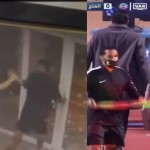 لقطات صادمة.. لاعب سابق في الدوري السعودي يعتدي على زوجته بالضرب