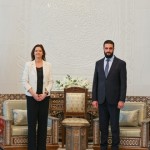 الرئيس الشرع يستقبل وفداً رفيع المستوى من الجمهورية السلوفينية 