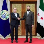 الرئيس الشرع يستقبل رئيس منظمة حظر الأسلحة الكيمياوية في دمشق