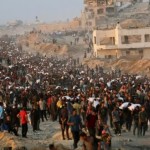 سباق مميت على الطعام .. شهداء بنيران الاحتلال في غزة والمعاناة الإنسانية تتفاقم