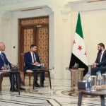 الرئيس الشرع يلتقي توم باراك في دمشق لبحث 4 ملفات