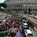 مظاهرات وإضرابات بمدن إيطالية للتنديد بالإبادة الجماعية في غزة