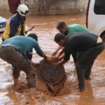 فيضانات تجتاح ريف إدلب شمالي سوريا