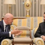 بعد لقائه مع الشرع.. رئيس الفيفا يعرب عن تطلعه لعودة سوريا إلى الساحة الكروية