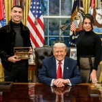 رونالدو يخرج عن صمته.. وينشر صورا مع جورجينا وترامب