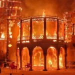 سوريا.. حريق يلتهم موقع تصوير مسلسل النويلاتي والخسائر تتجاوز مليون دولار