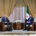 الرئيس الشرع يستقبل وفداً من الكونغرس الأمريكي في دمشق