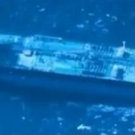 أميركا تحتجز ناقلة نفط في الكاريبي.. وتنشر فيديو من الجو