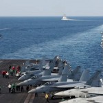 أسطول حربي آخر يبحر وطهران ترفض شروطه للسلم.. هل تقع الحرب؟