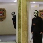 الأمن البرازيلي يتنكر بزي كائنات فضائية ومغرودن: الشرطة لا أمان لها