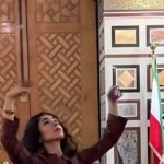 فتاة تثير موجة غضب في مصر برقصة داخل ضريح شاه إيران
