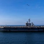 قصف يعطل مطار بن غوريون وإدانة خليجية للهجمات..  صواريخ على حاملة الطائرات أبراهام لينكولن وثاندربولت نفذت هجمات ضد البحرية