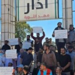 احتجاجات لكوادر صحية في درعا للمطالبة بالعدالة في الزيادة النوعية للرواتب