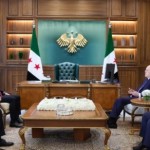الرئيس الشرع يستقبل رئيس حكومة لبنان السابق نجيب ميقاتي في دمشق