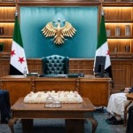الرئيس الشرع يستقبل والد الدكتورة رانيا العباسي في دمشق