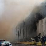 حريق مستودع هائل يفرض الطوارئ في لوس أنجلوس