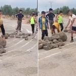 للمرة الثانية.. الأهالي يقطعون طريقا أمام قوات الاحتلال الإسرائيلي في ريف درعا