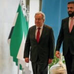 نهاية الدكتاتورية.. غوتيريش يلتقي الشرع في دمشق ويدعو المجتمع الدولي لدعم سوريا
