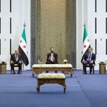 في قصر الشعب.. الشرع يبحث مع رئيس وأعضاء البرلمان واقع العمل الحكومي