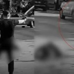 رجل يطعن صديقه في الشارع ثم توقف ليعاتبه