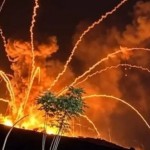 إصابات وإجلاء عائلات إثر انفجار مستودع ذخيرة للجيش في العيس بحلب